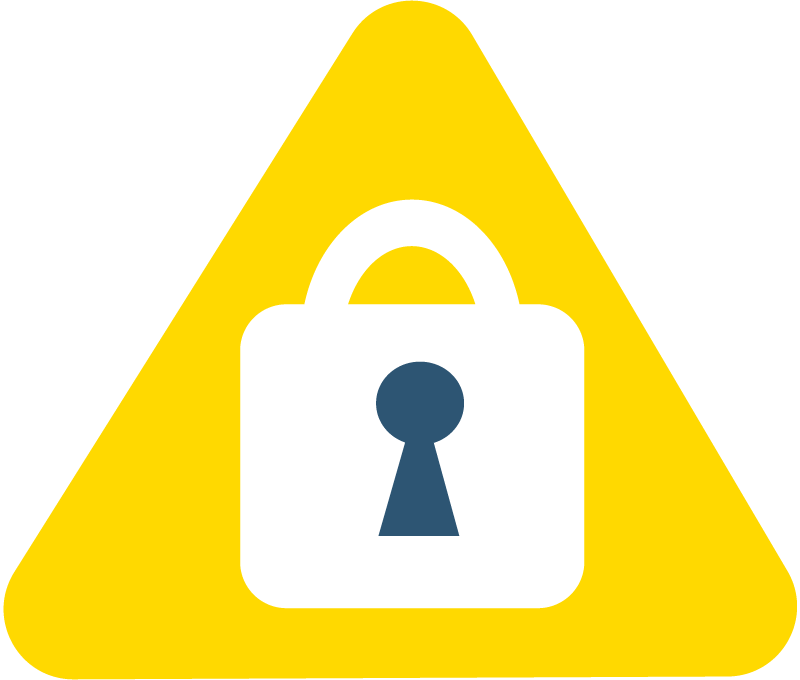 ロックされたアイコン